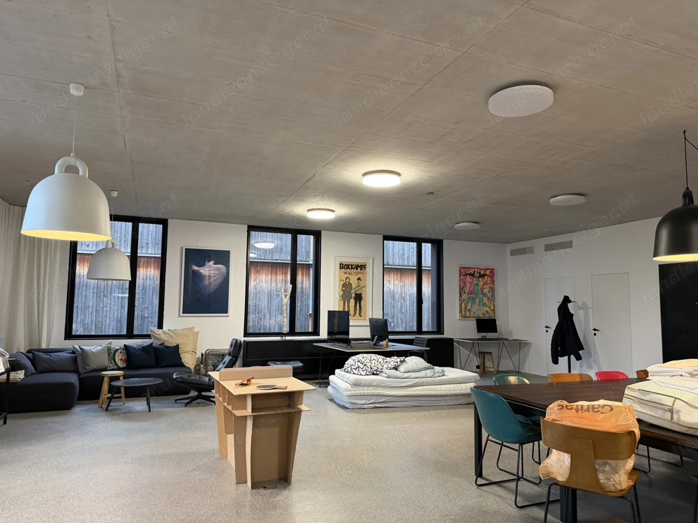 Büro zu vermieten in Bregnez im Loftstil
