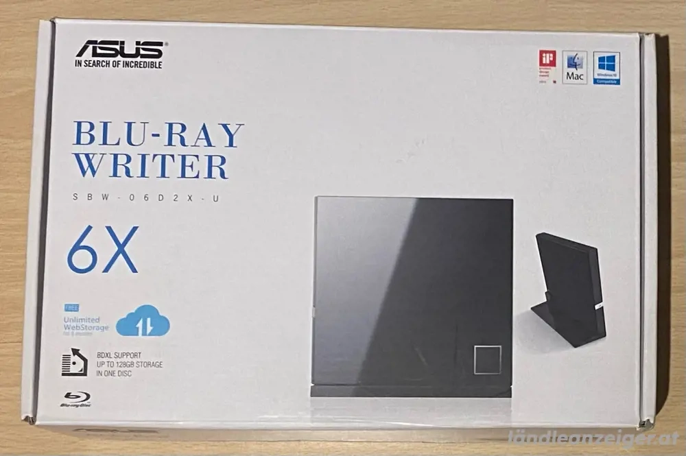 Asus Blu-ray Writer SBW-06D2X-U