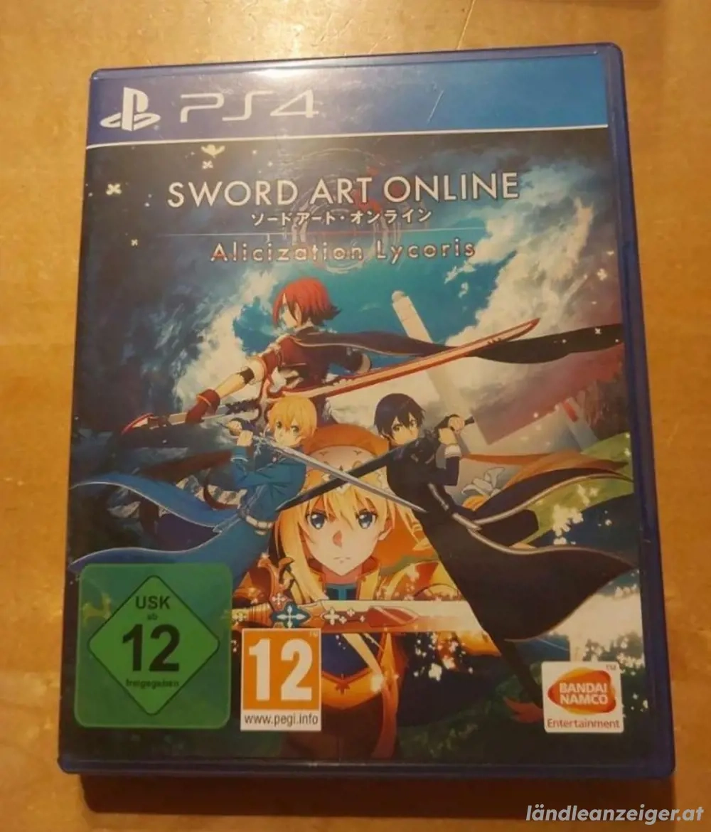 PS4 Spiel Sword Art Online"Alicization Lycoris"