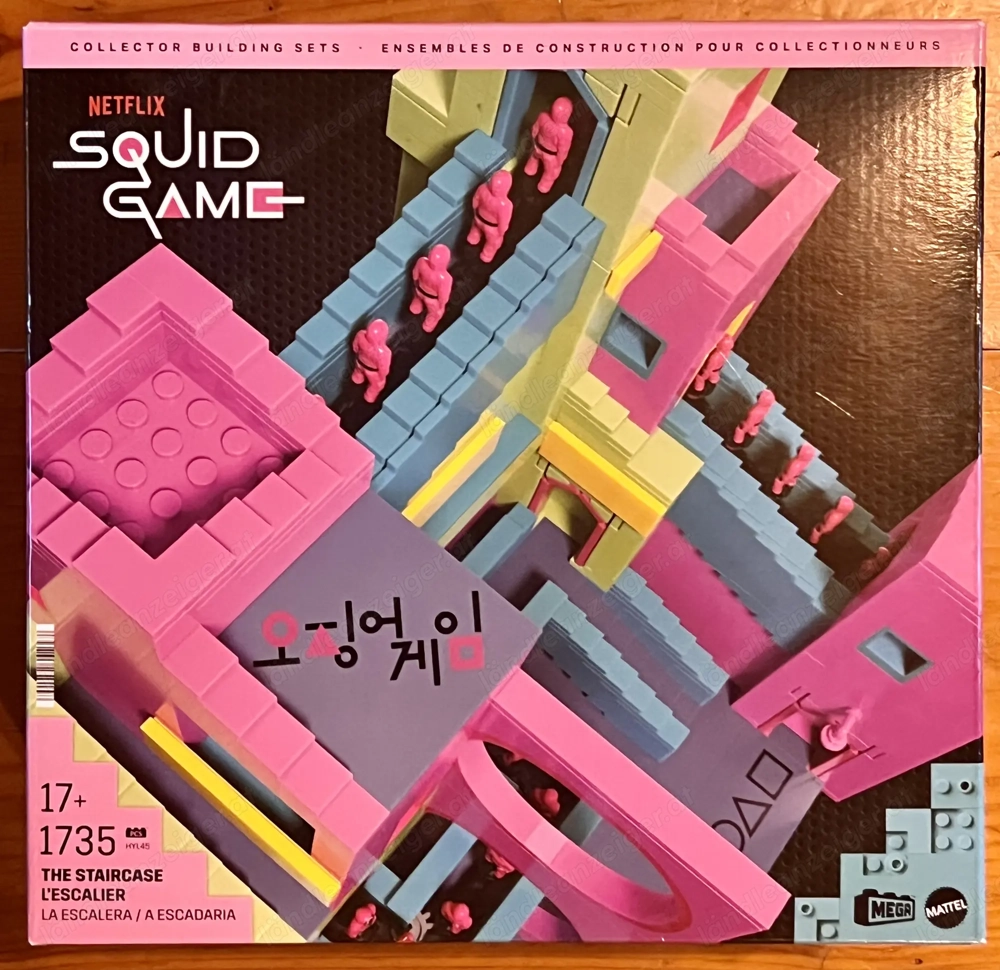 SQUID GAME "The Staircase" Klemmbausteineset von Mega (Mattel)
