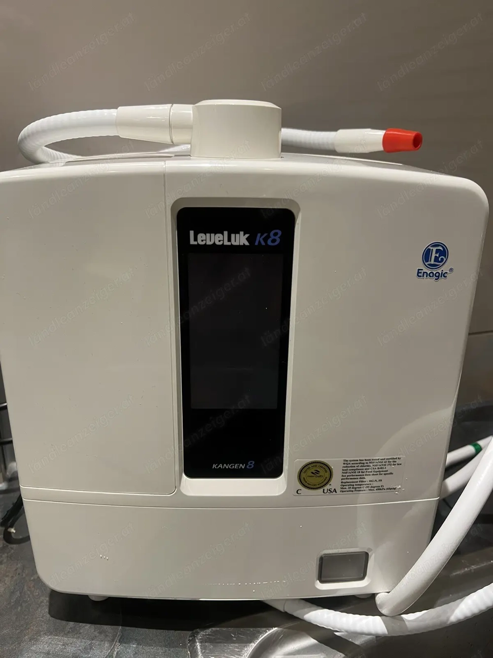 Brandneue Enagic Kangen K8 Wasserionisierer alkalisierte 
