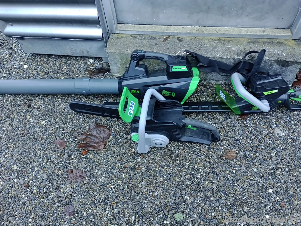 Heckenschere Laubgebläse Kettensäge 40v ohne akku