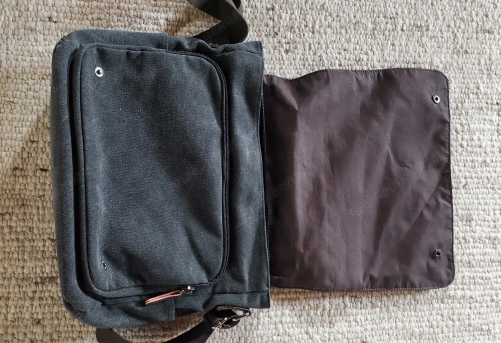 Laptop Tasche zum umhängen mit vielen Fächern