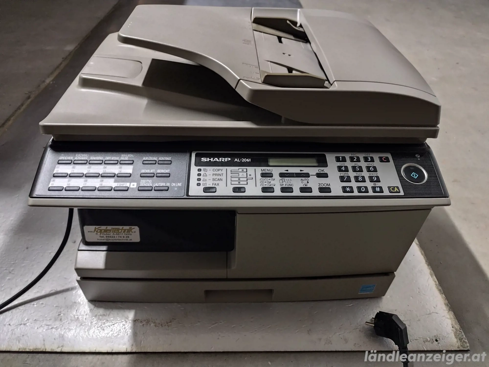 Multifunktiondrucker Sharp AL-2061
