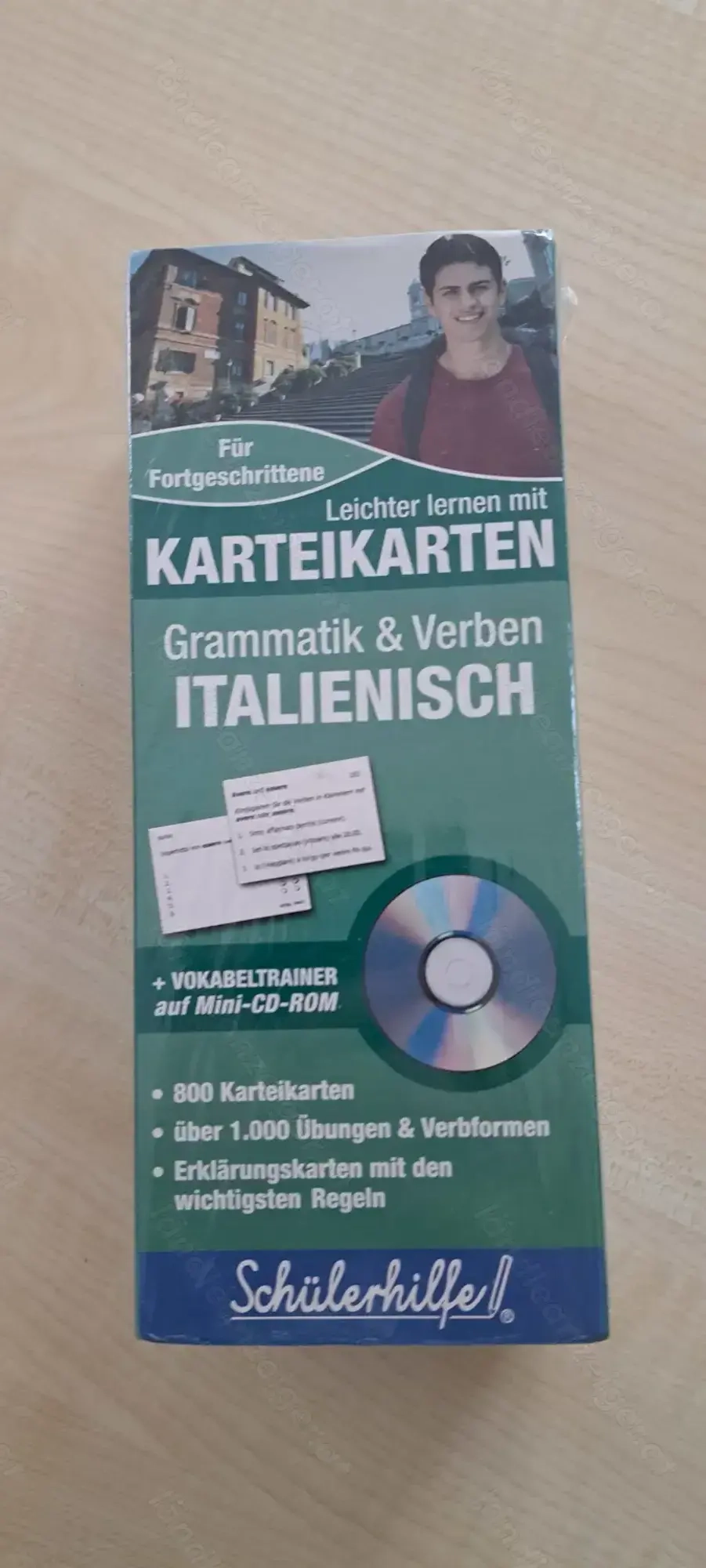 Karteikarten zum Italienisch lernen