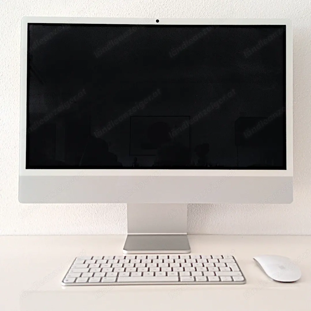 APPLE iMac 2024, All-in-One, 23.5 Zoll Display, 16 GB RAM, SSD 256 GB