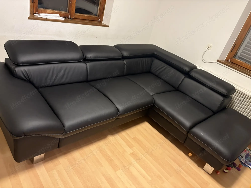 Ledercouch im guten Zustand wegen Umzug zu verkaufen