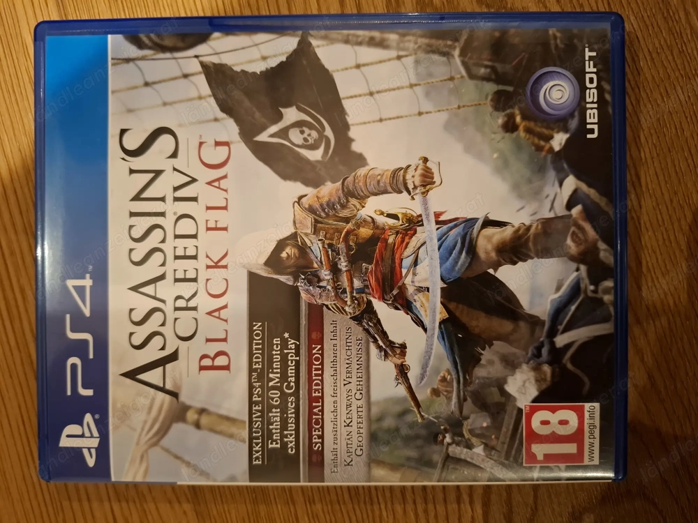 PS 4  Assassins creediv Black Flag