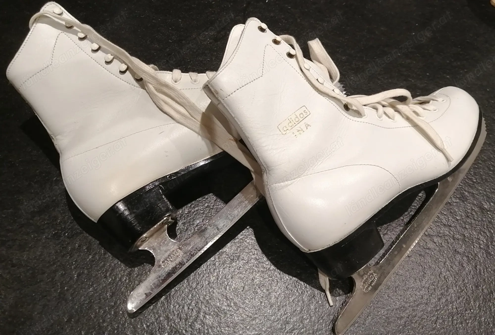 Schlittschuhe weiß Gr. 37 schmal geschnitten 