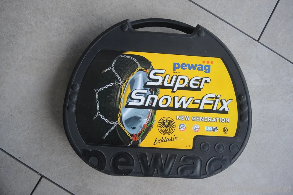 Schneeketten gebraucht, aber in sehr gutem Zustand