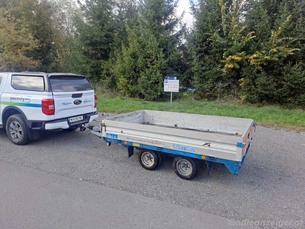 Barthau Anhänger Tandem Tieflader