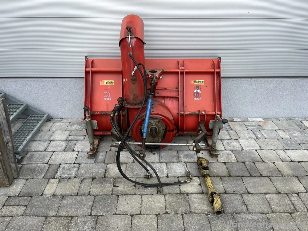 Schneeschleuder, Schneefräse