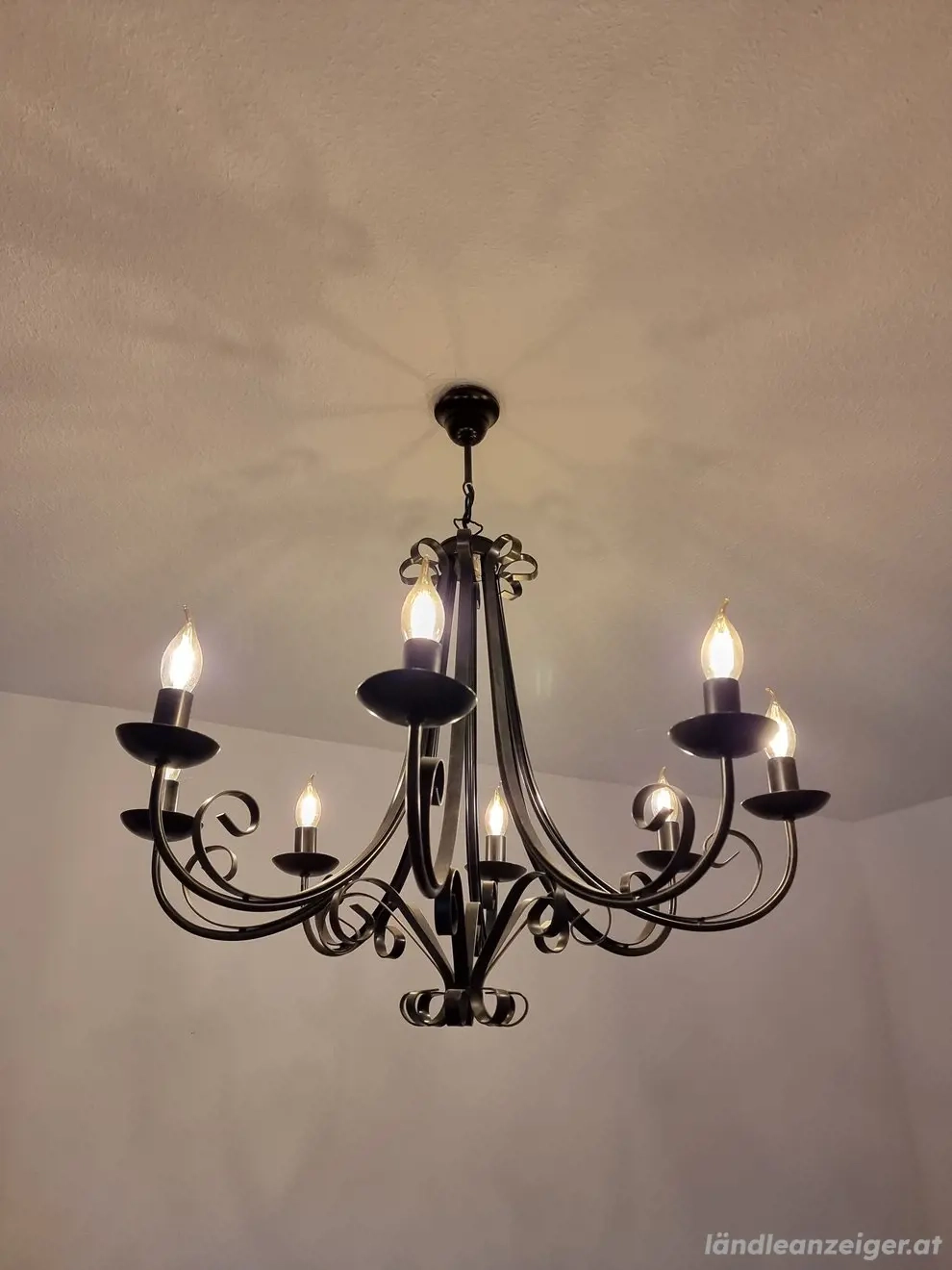 8 armiger Luster mit Leutmittel