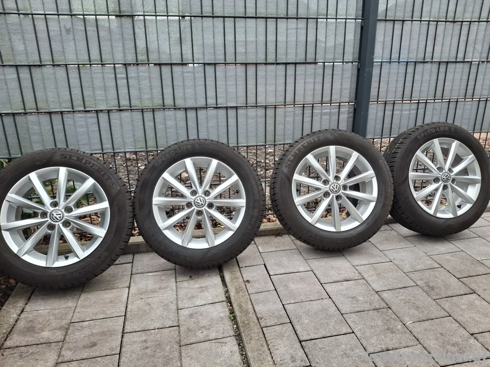 Alu-Sommerkompletträder VW Polo