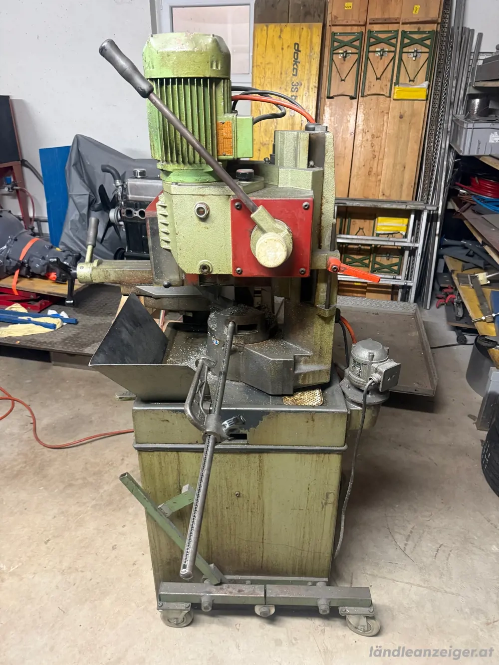 Metallsäge Fahrbar inkl. Blätter