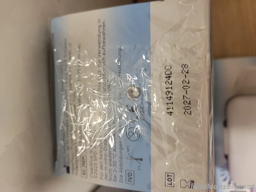 Clearblue Fertilitätsmonitor + Teststäbchen