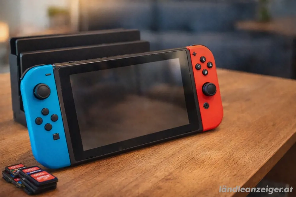 Nintendo Switch mit Zubehör & Spiel  TOP Zustand 