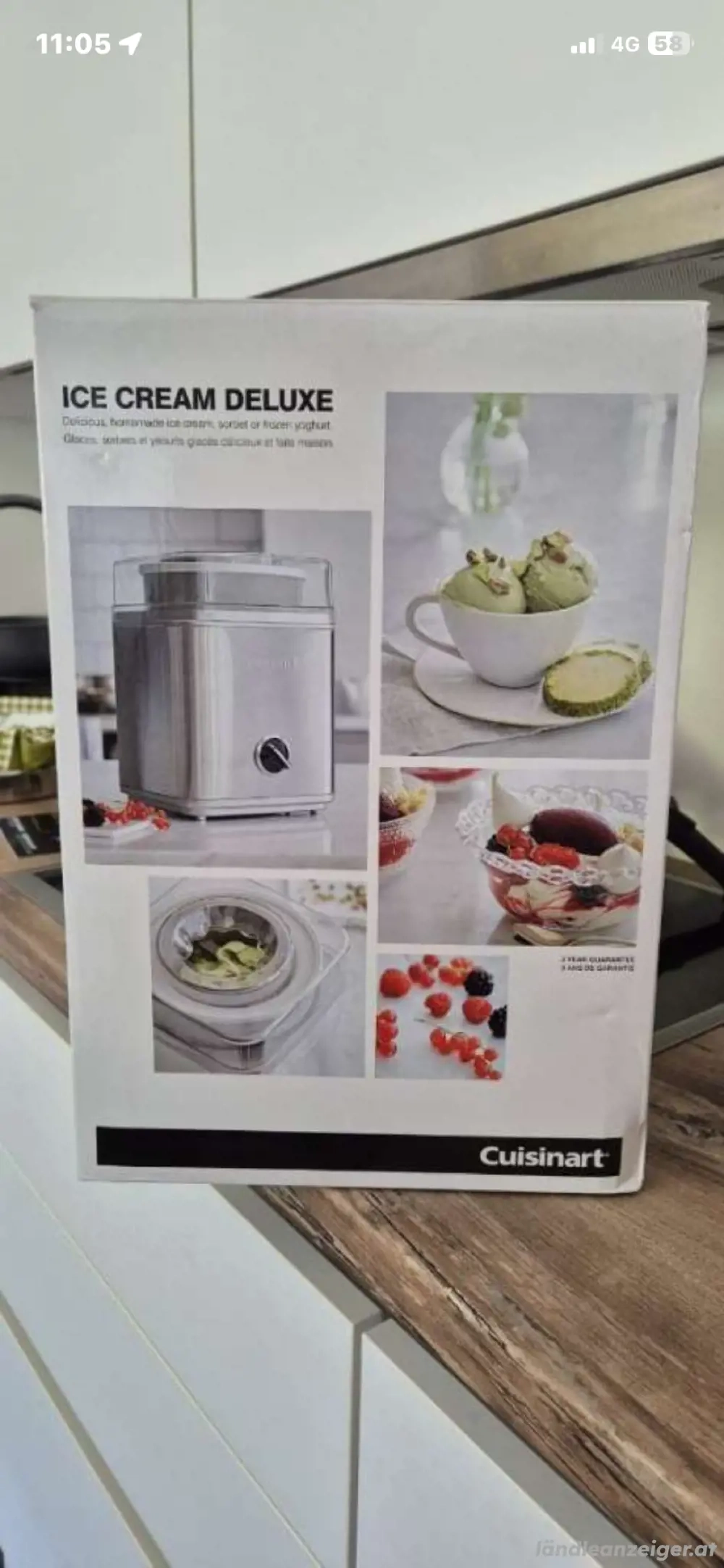 Eismaschine Deluxe der Marke Cuisinart