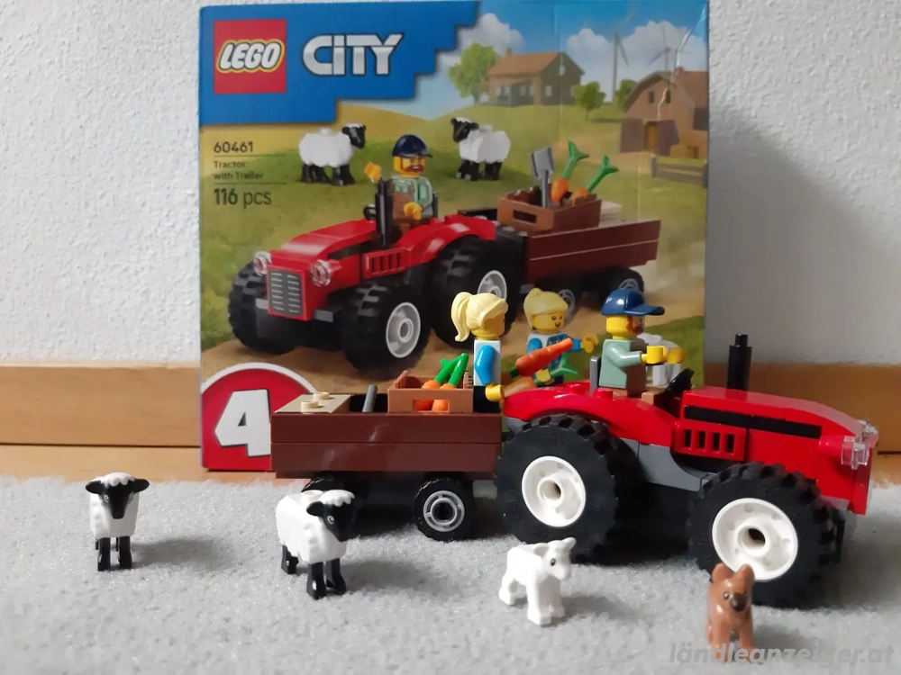60461 Lego City Traktor mit Anhänger