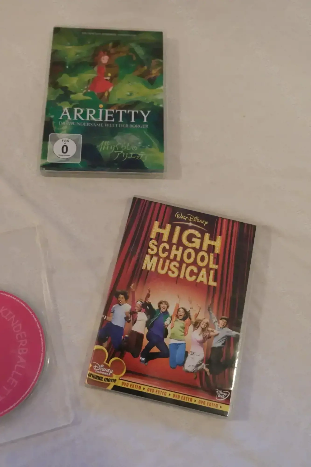 6 DVDs im Paket   Spider Man, King Kong, Arrietty