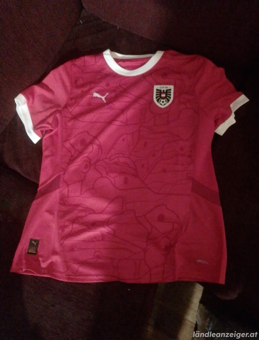 Original Österreich Trikot aus der letzten Saison 2024 25
