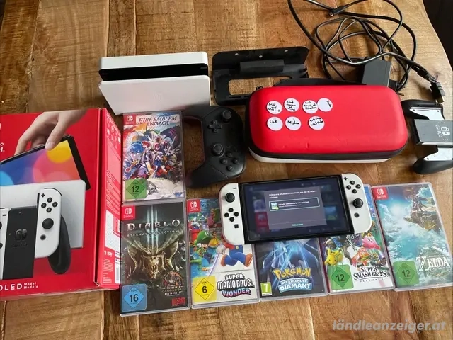 Nintendo Switch OLED Komplett Bundle mit OVP
