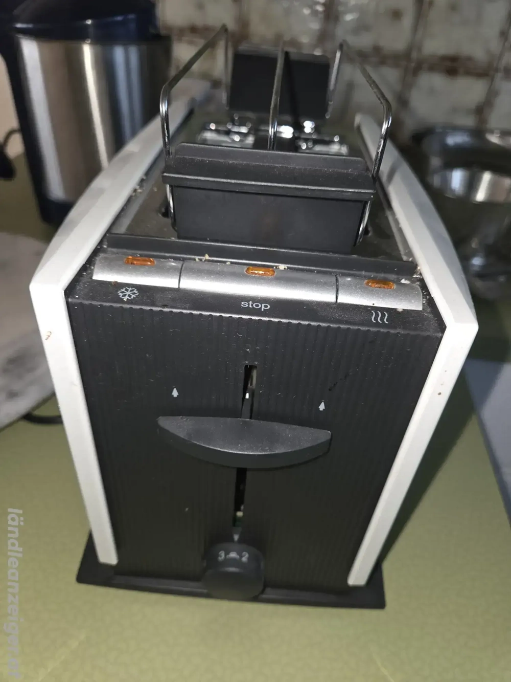 Toaster, Marke Braun, Farbe weiß 