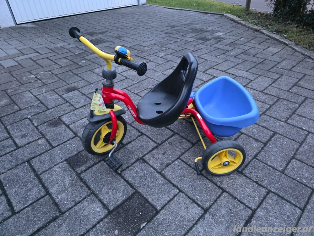 Puky Dreirad mit Schiebstange 