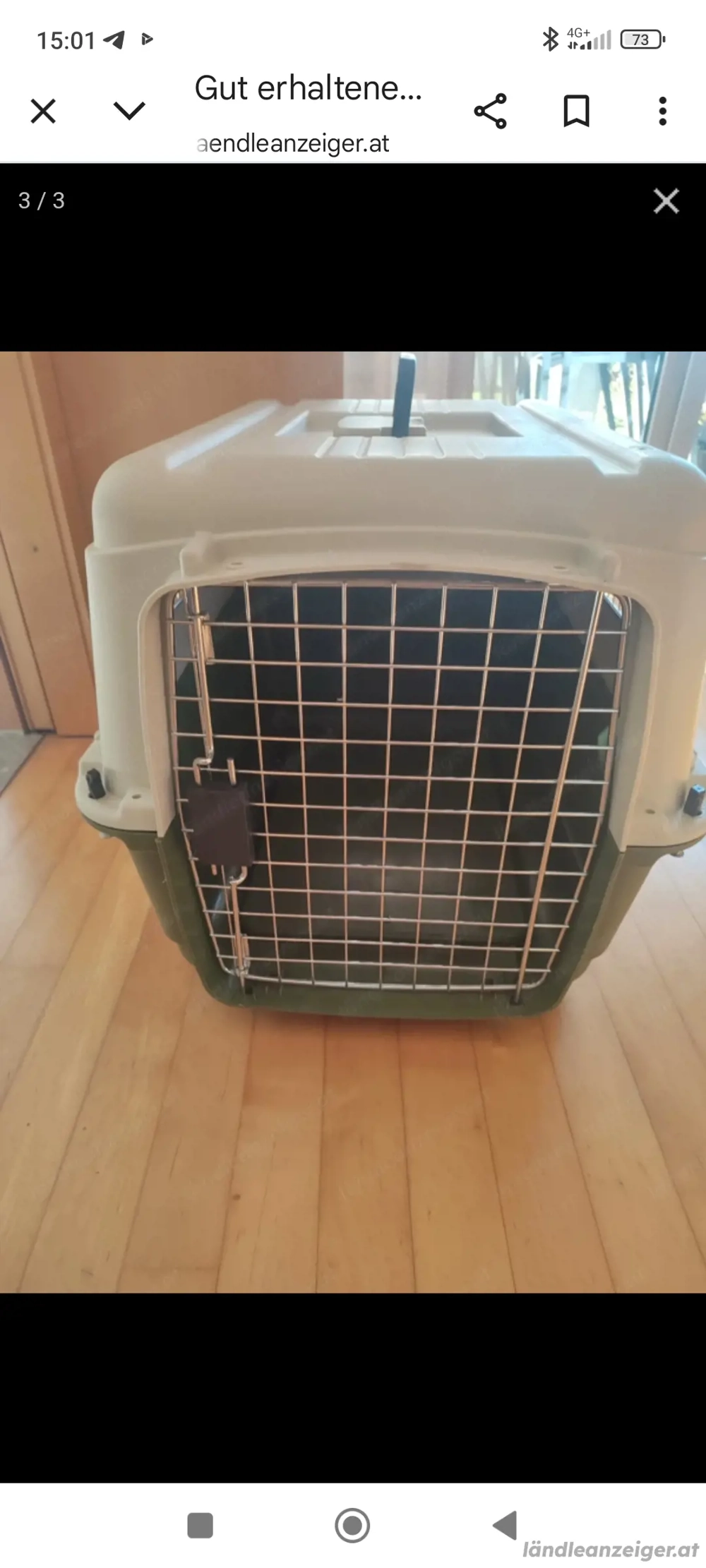 Hundebox gut erhalten 