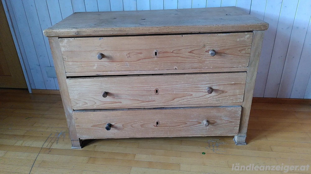 Holz-Kommode, Vintage 