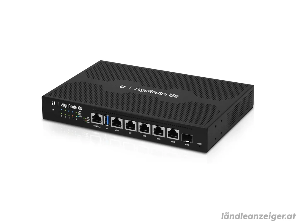 Ubiquiti EdgeRouter ER-6P - Leistungsstarker Gigabit-Router