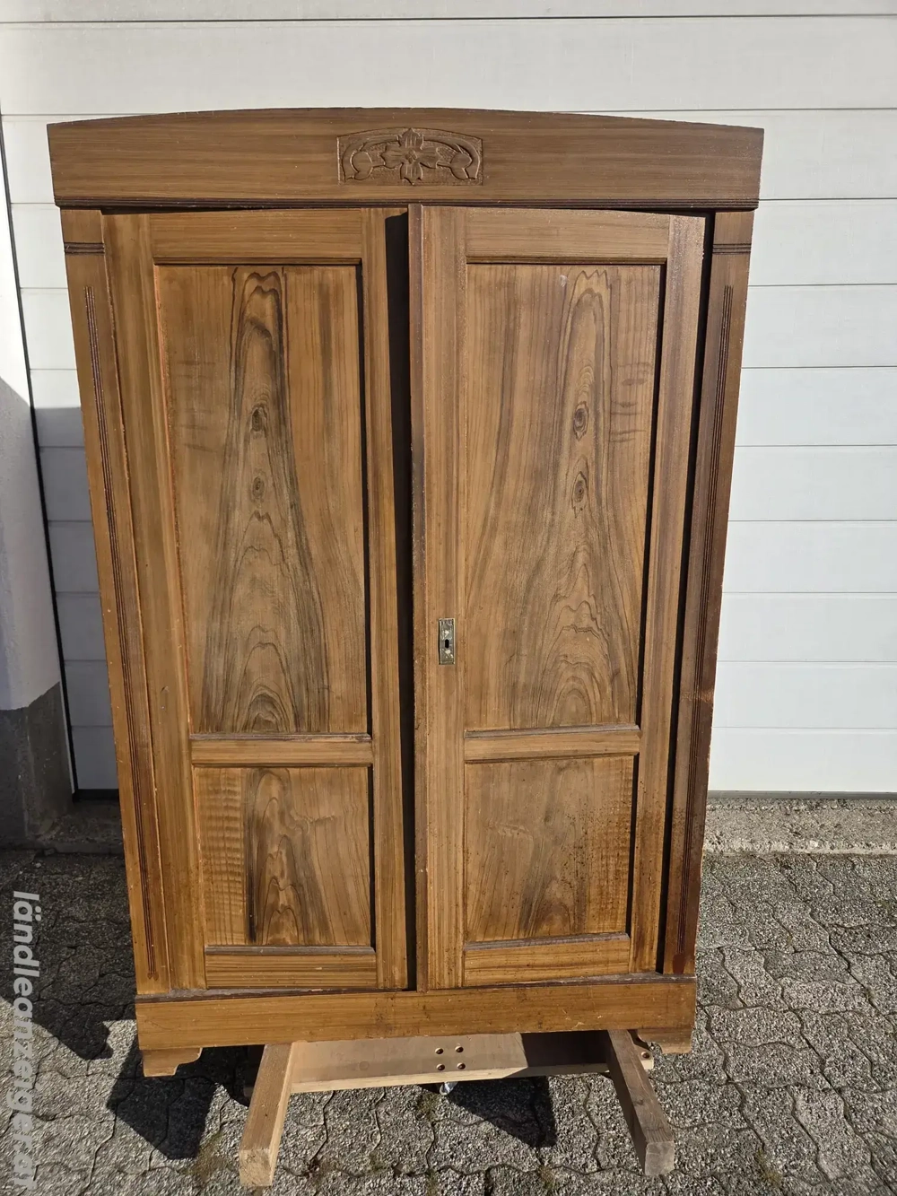 Holzschrank Kasten Holz alt Antik zerlegbar Kommode Natur