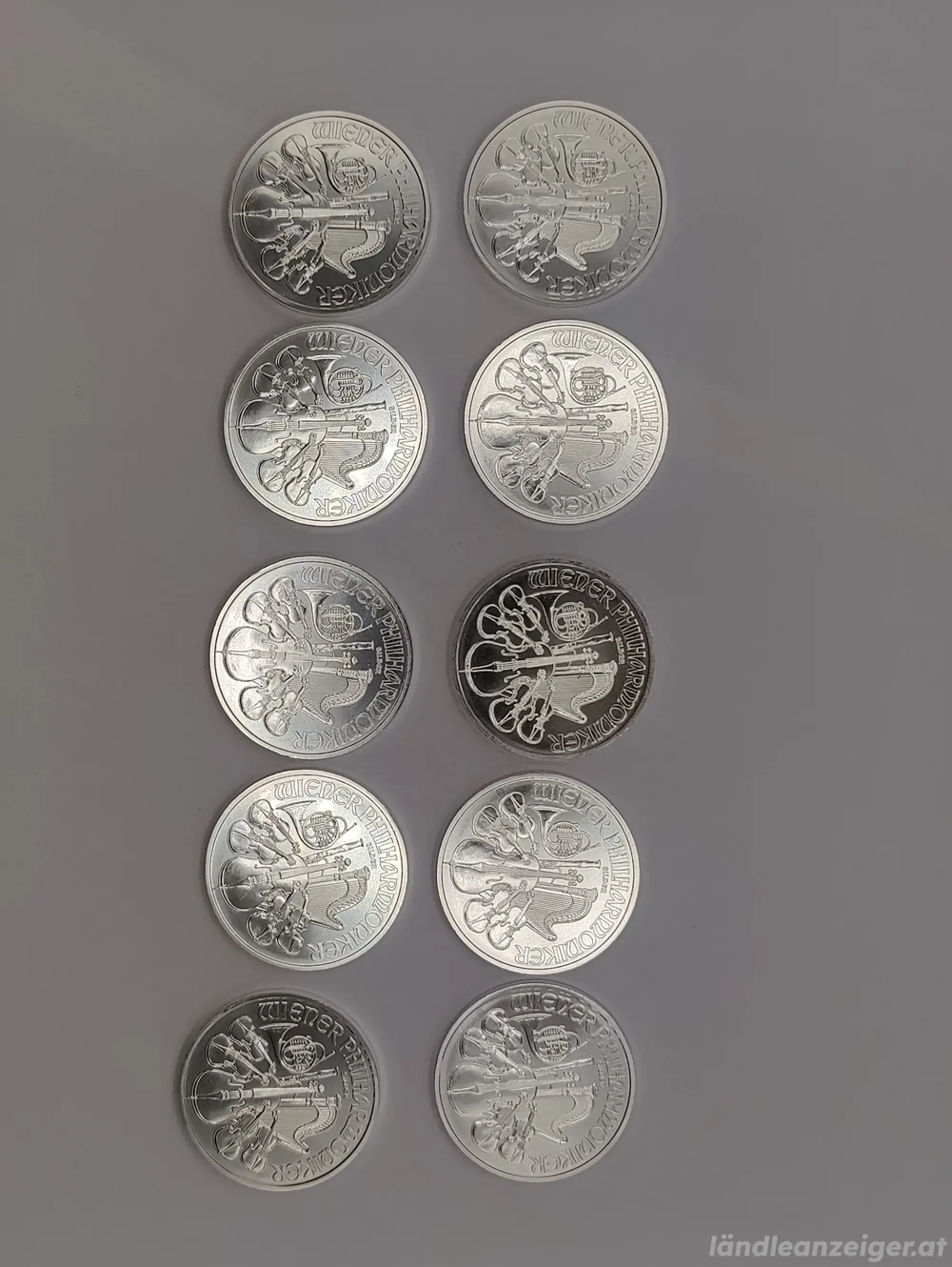 10 St. Silber Philharmoniker a1 Unze 2025