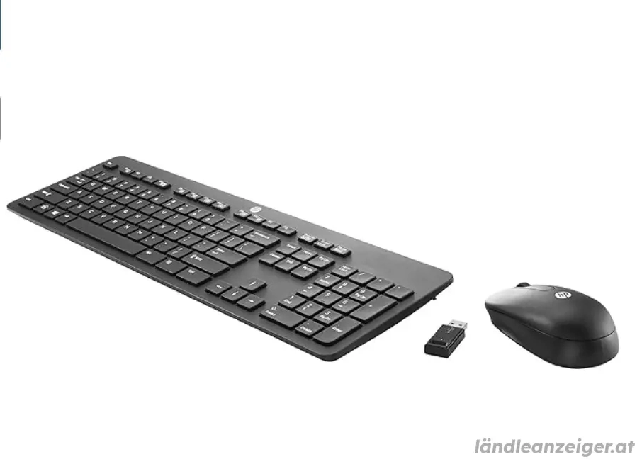 HP Slim Tastatur und Maus Set, kabellos