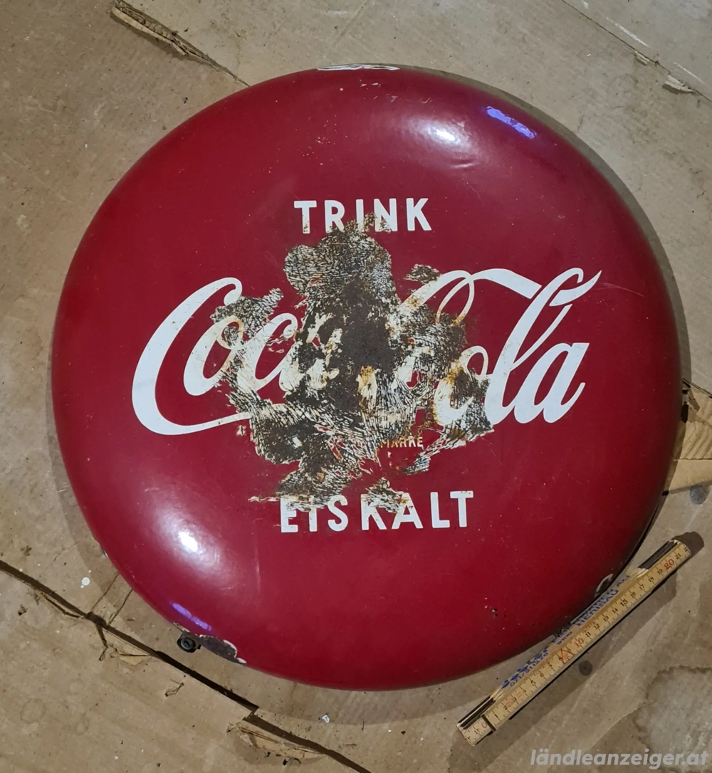 Coca-Cola Emailschild 