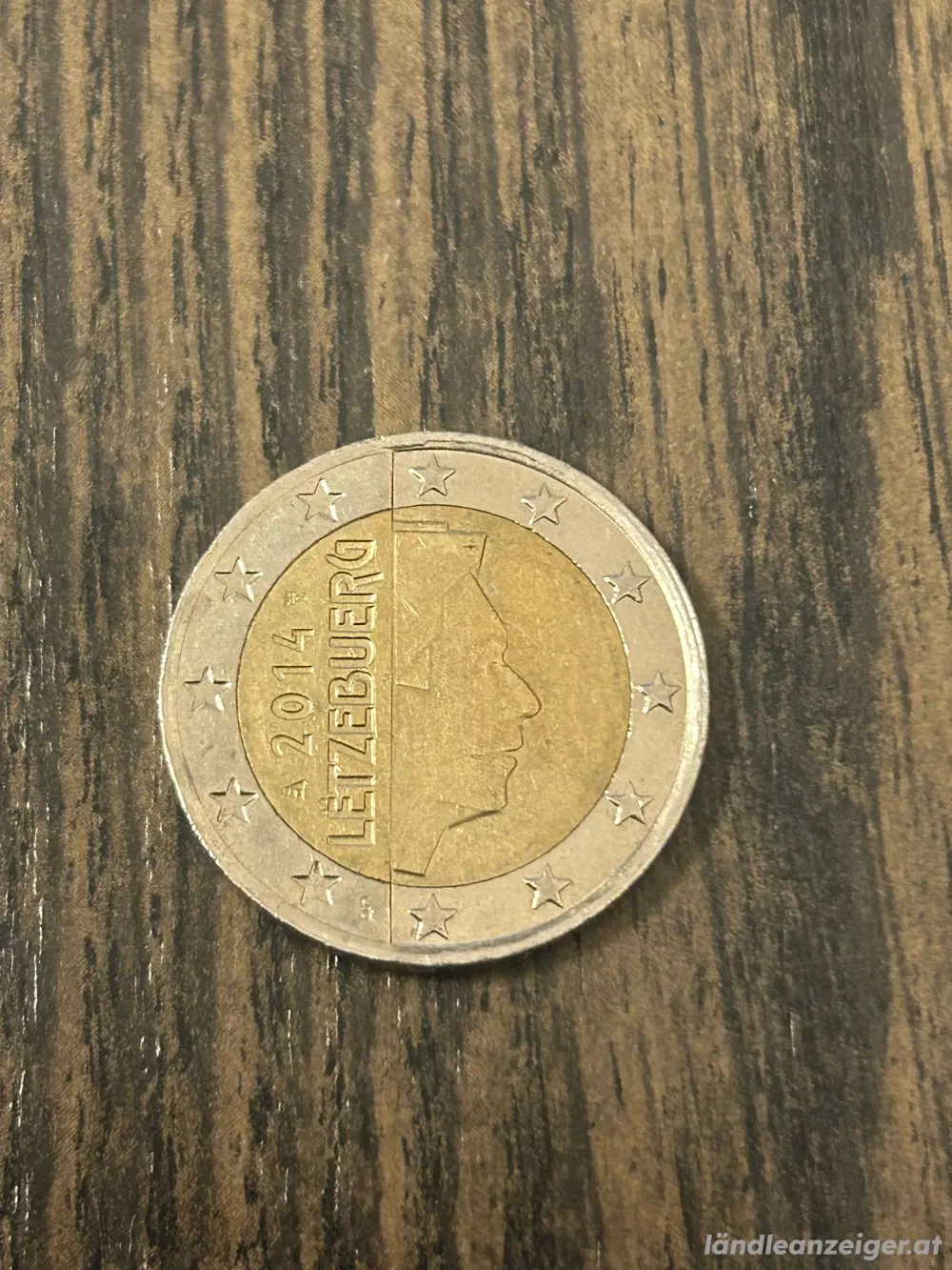 2 Euro Umlaufmünze Luxemburg 2014