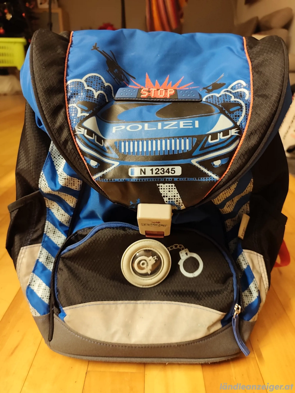 Schultasche Polizei derdiedas