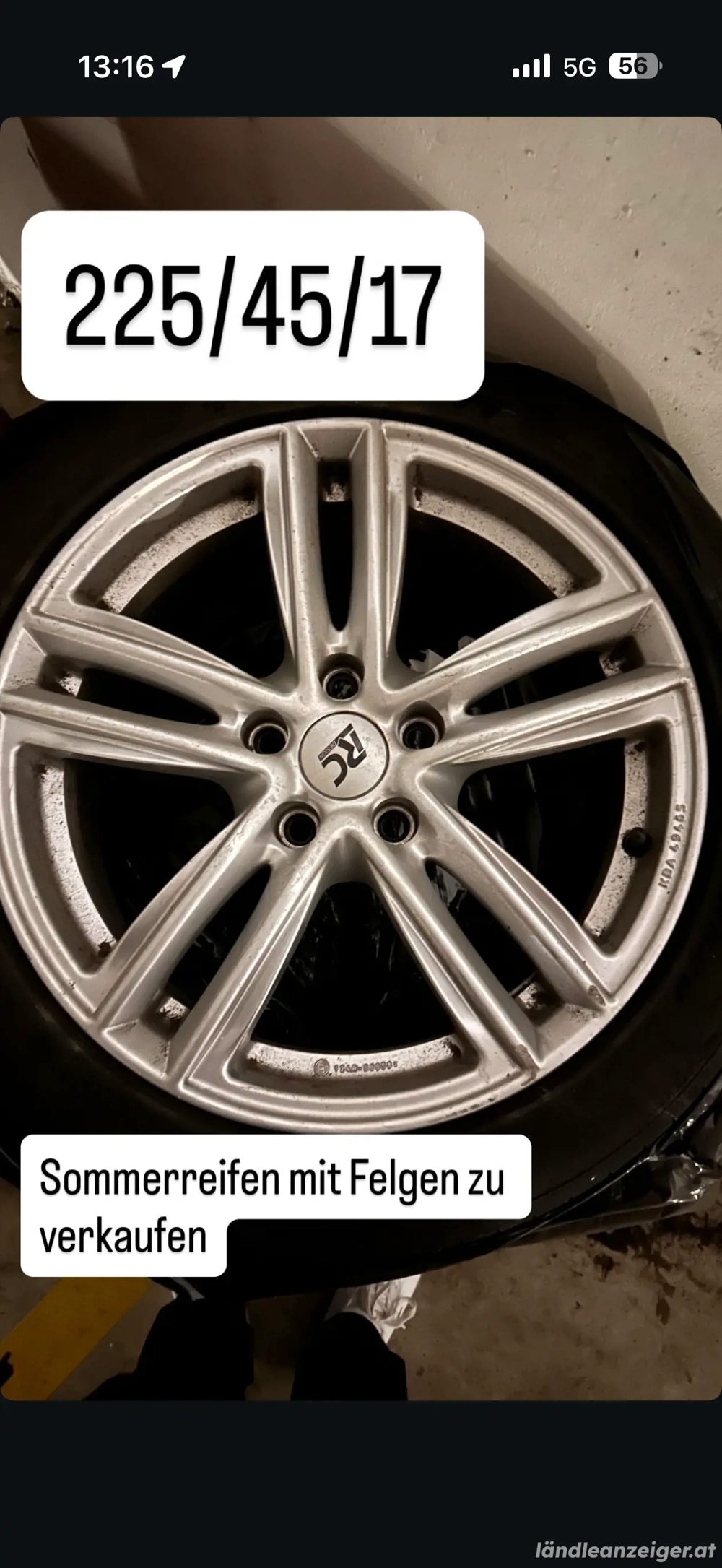 Rc felgen mit sommerreifen