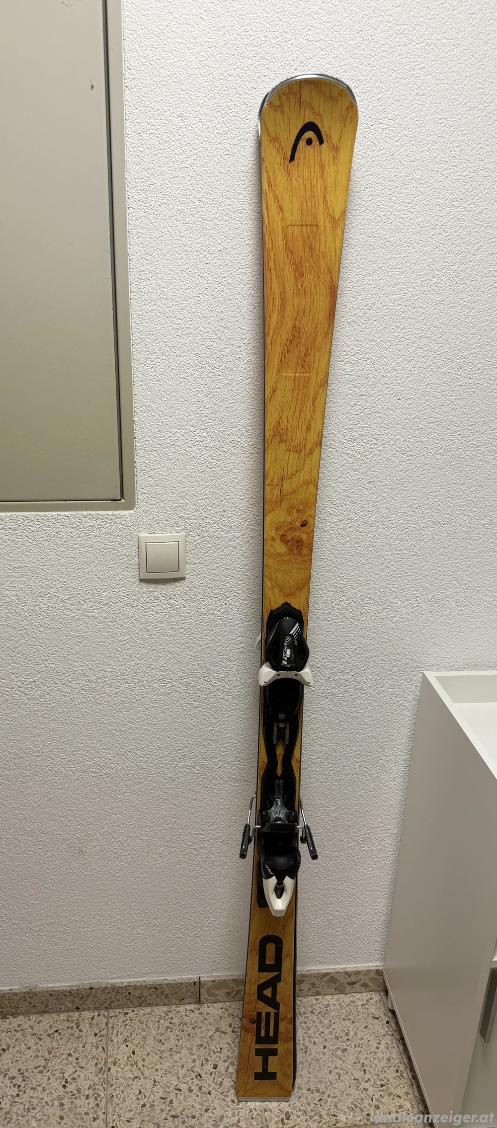 Ski Head Holzoptik