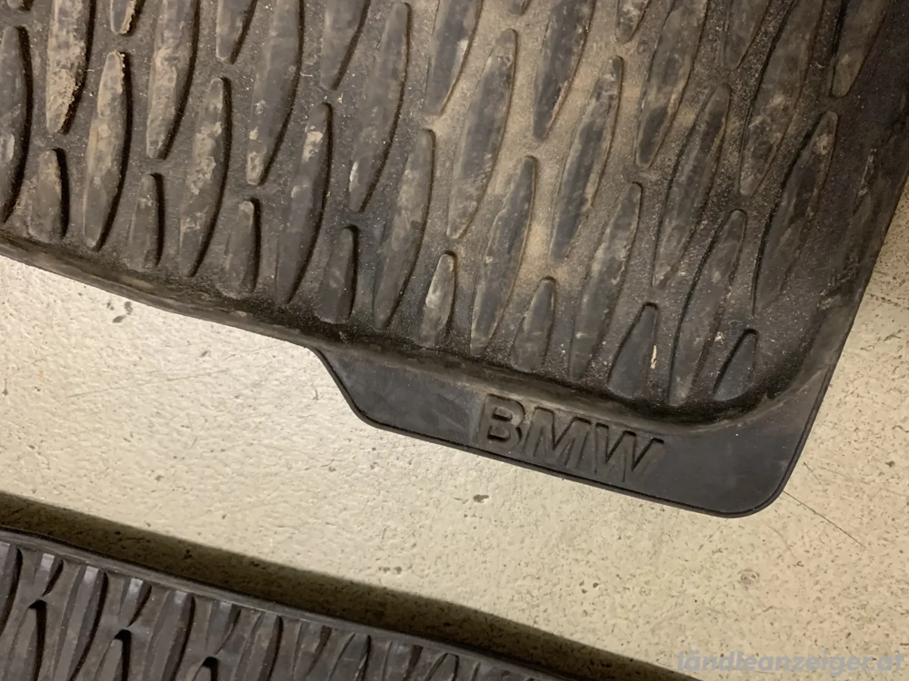 Original Gummimatten BMW X5 vorne 