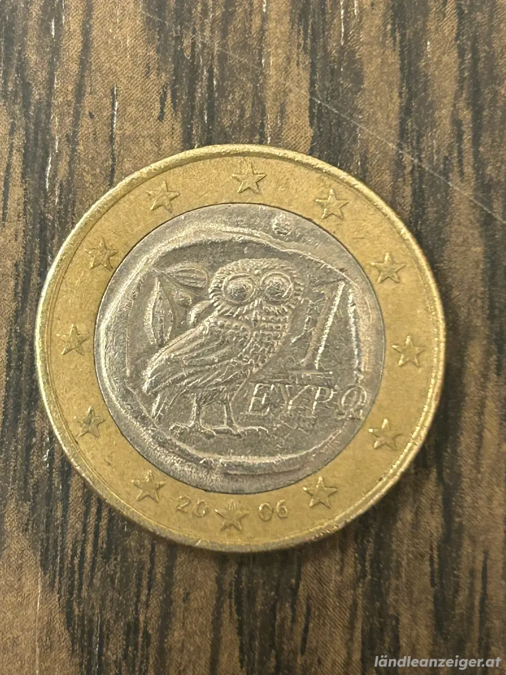 1 Euro Umlaufmünze Griechenland 2006