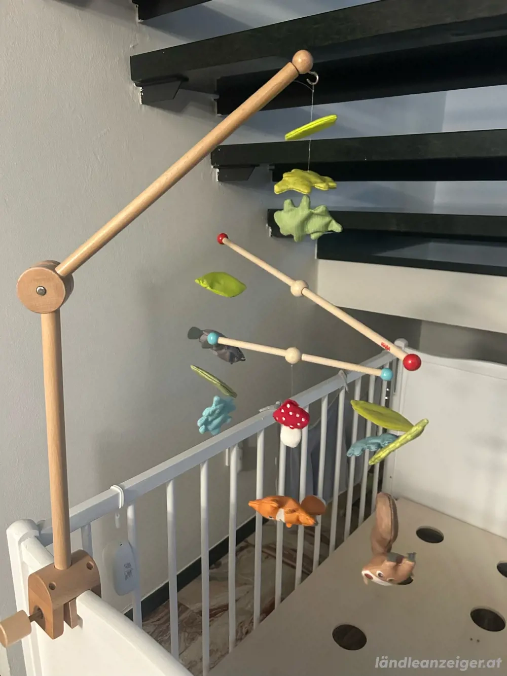 Haba Waldtiermobile inklusive Halterung