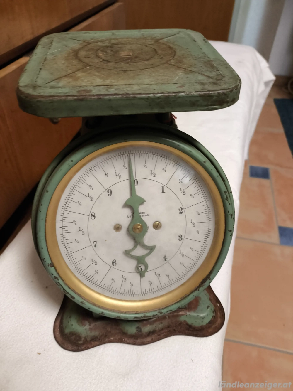 Alte Küchenwaage - Made in Chicago - Originalstück ! 