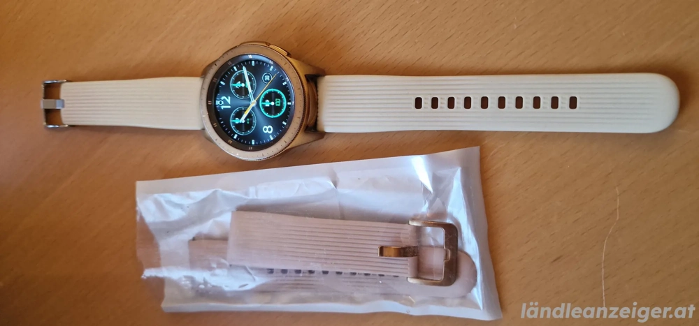 Samsung Galaxy Watch, Runde Bluetooth Smartwatch für Android 42 mm
