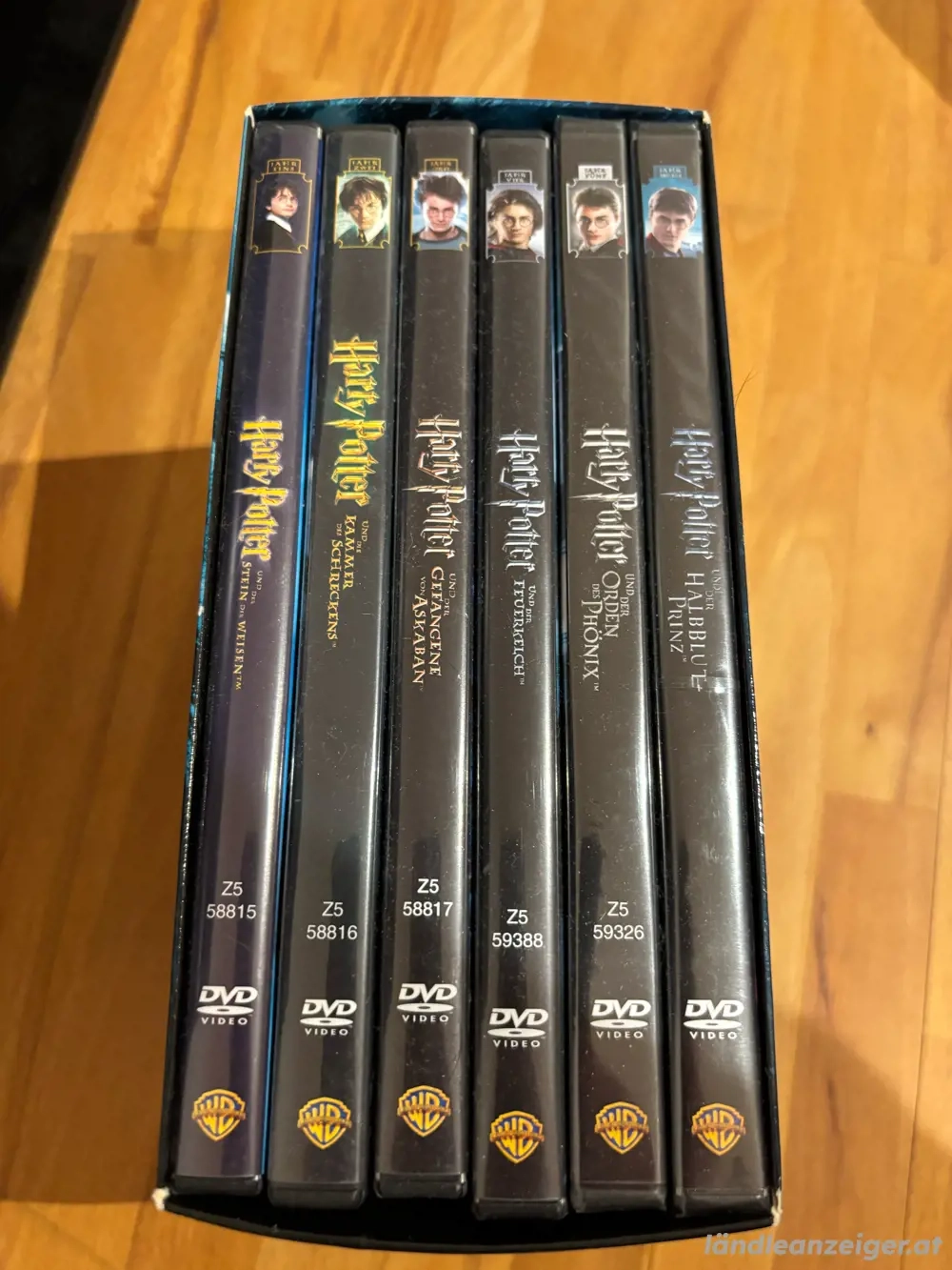 Harry Potter Teil 1 bis 6 DVD