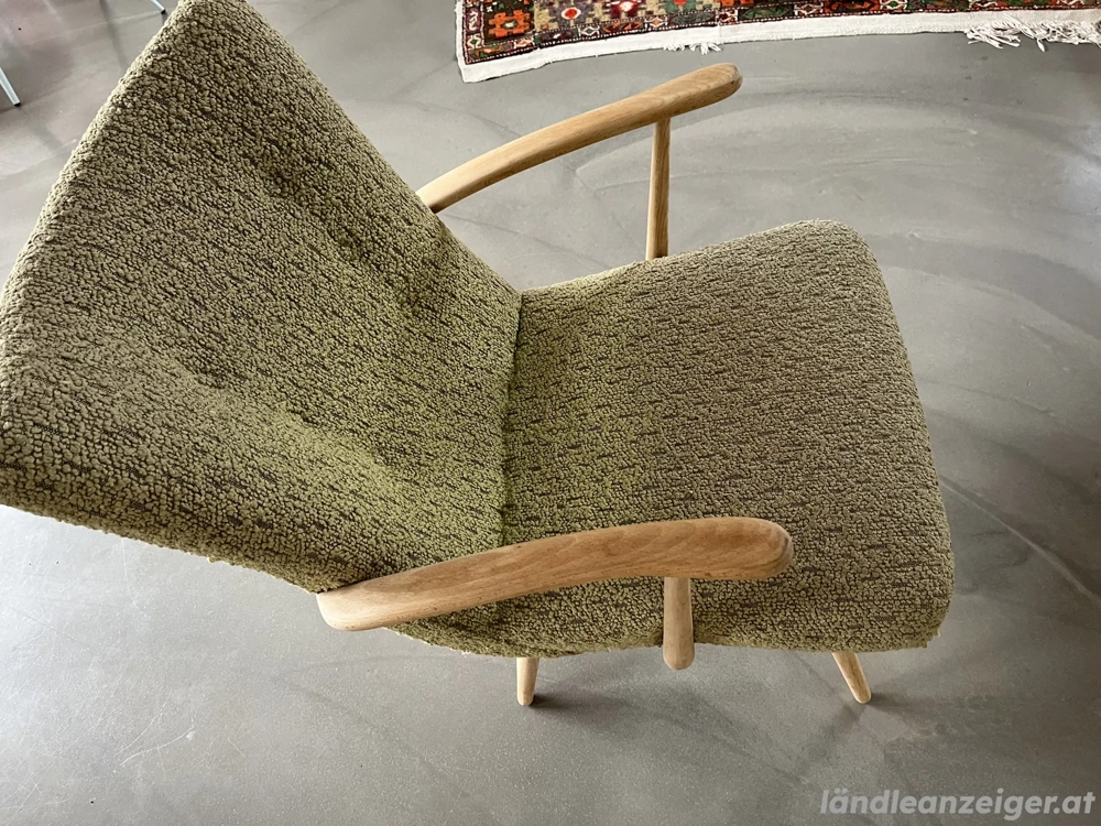 Vintage Sessel grün 