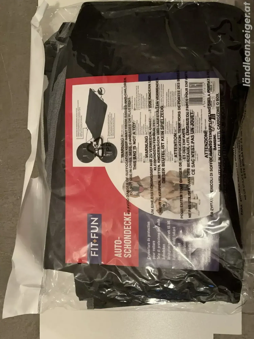 Auto-Schondecke für Hunde 