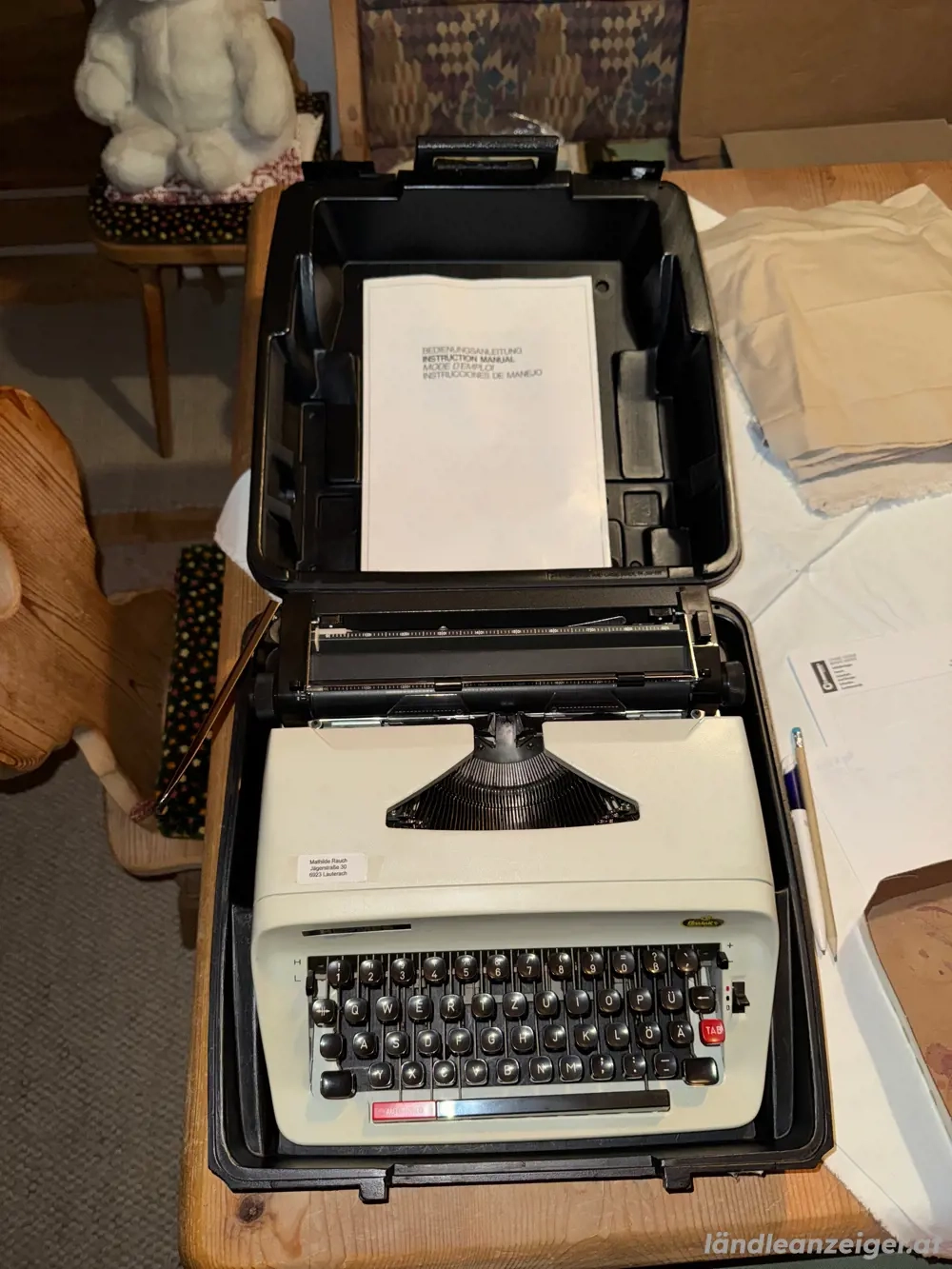 Alte Schreibmaschine