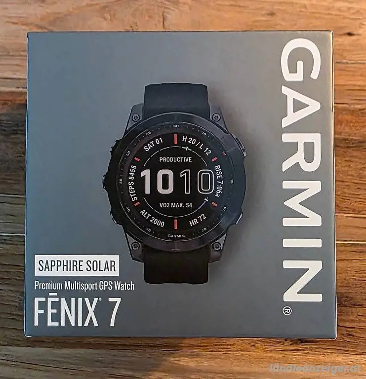 Garmin Fenix 7 Saphir Solar