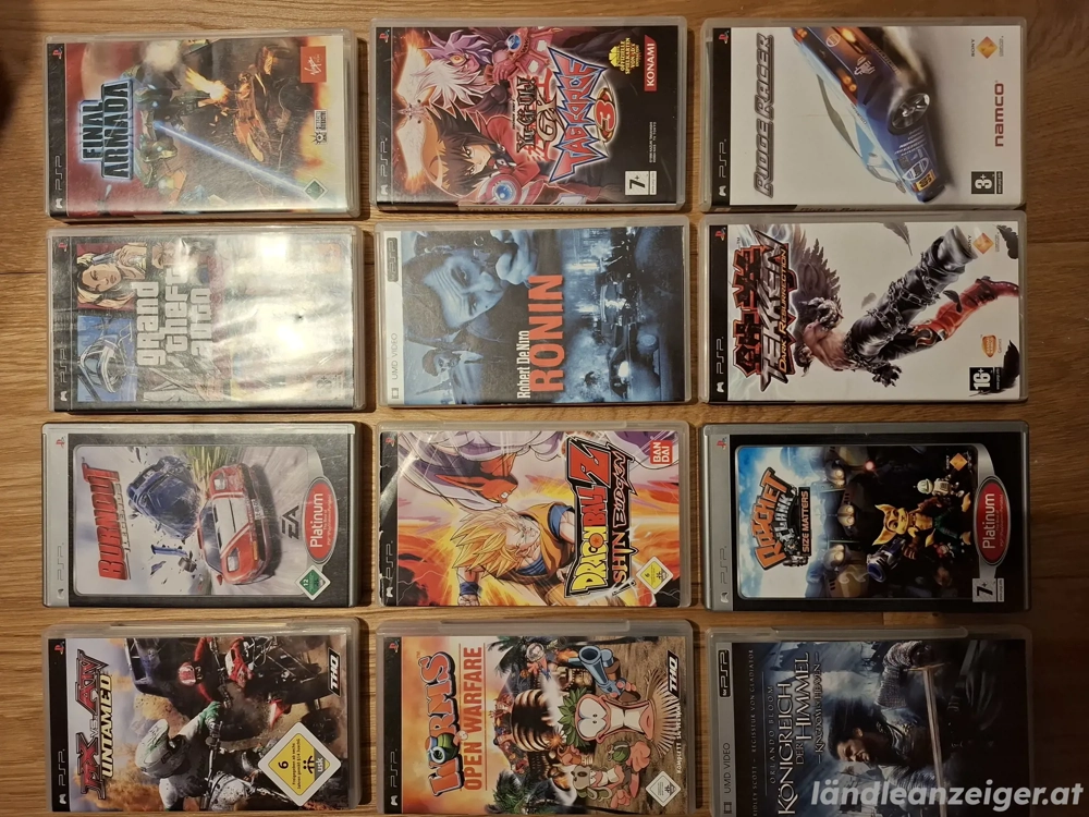 Verschiedene PS 2 Spiele